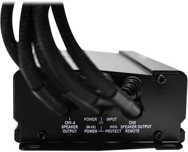Alt view image 8 of 11 - MB Quart NA2-500.5 compact 400 watt 5-Channel Powersports amplifier