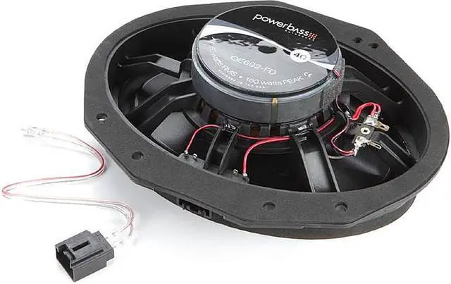 Alt view image 13 of 14 - PowerBass OE692-FD 6x9" Component OEM Ford/Lincoln Replacement Speaker