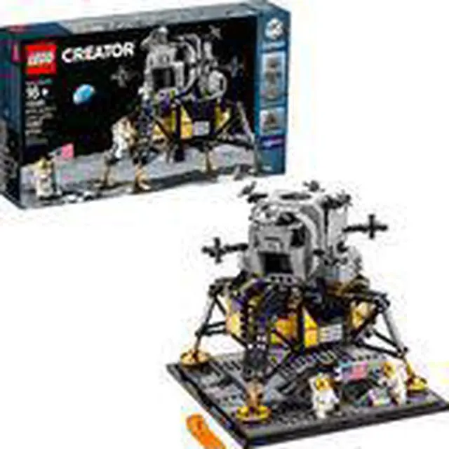 Alt view image 16 of 17 - LEGO Creator Expert NASA Apollo 11 Lunar Lander 10266 Building Kit, New 2020 (1,087 Pieces)
