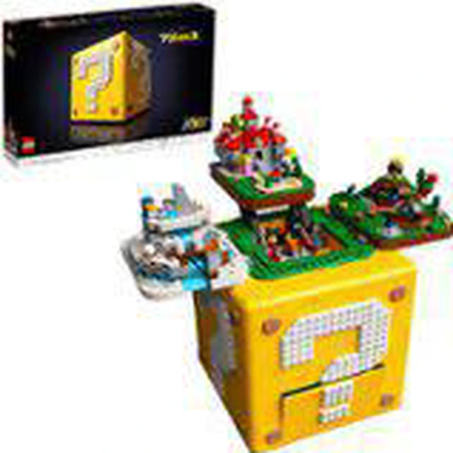 Alt view image 2 of 8 - LEGO Super Mario Super Mario 64 Question Mark Block 713