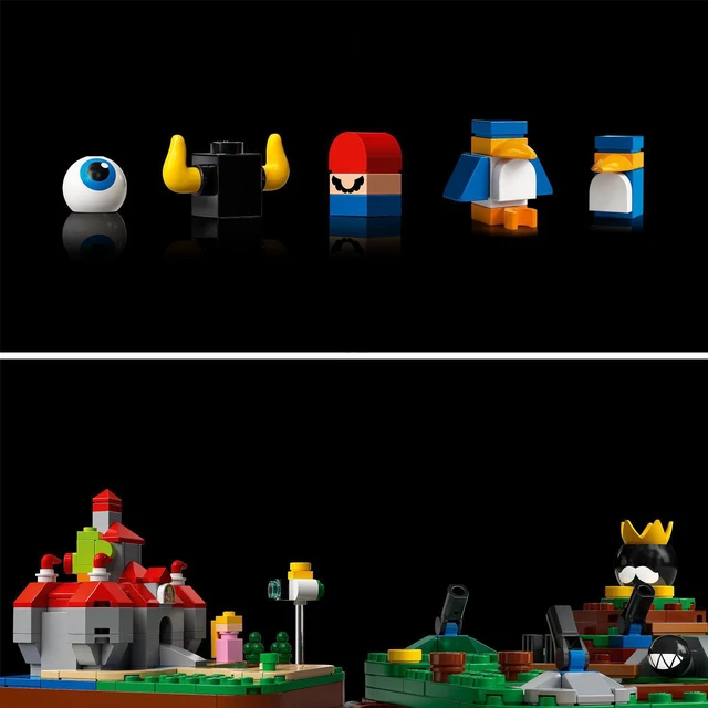 Alt view image 6 of 8 - LEGO Super Mario Super Mario 64 Question Mark Block 713