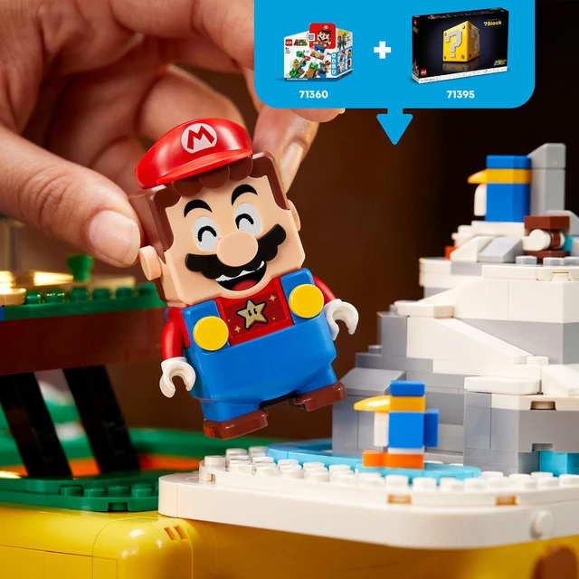 Alt view image 7 of 8 - LEGO Super Mario Super Mario 64 Question Mark Block 713