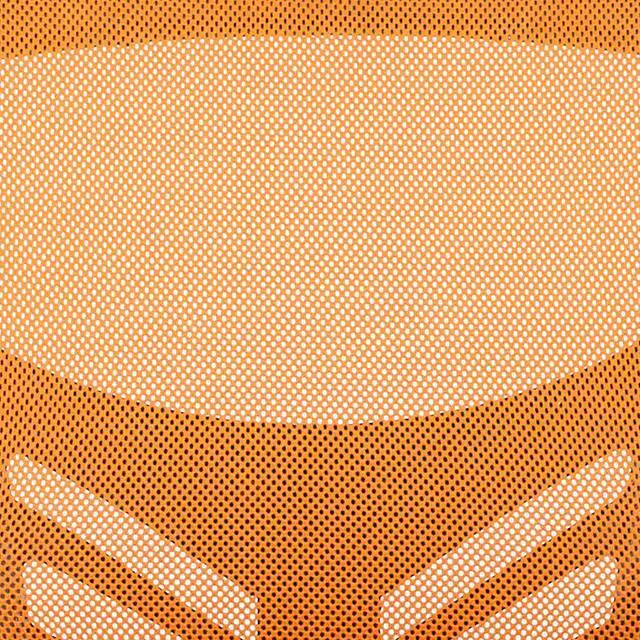 Alt view image 15 of 20 - Mid-Back Orange Mesh Multifunction Executive Swivel Chair with Adjustable Arms
