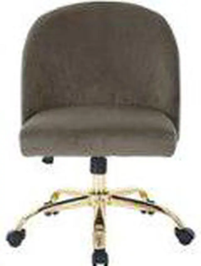 Alt view image 2 of 6 - AveSix Layton Home Office Velvet Chair