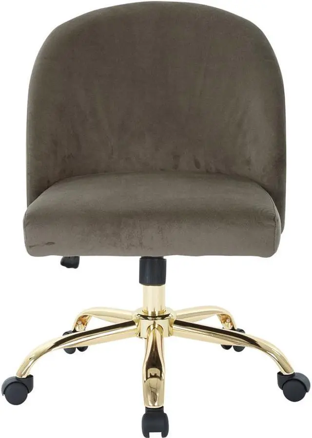Main image of AveSix Layton Home Office Velvet Chair