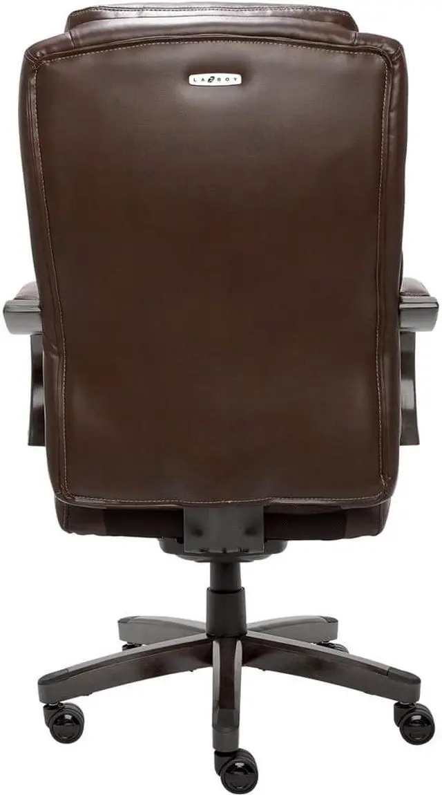 Alt view image 3 of 3 - La-Z-Boy Delano Big & Tall Bonded Leather Executiv