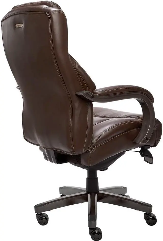 Alt view image 2 of 3 - La-Z-Boy Delano Big & Tall Bonded Leather Executiv