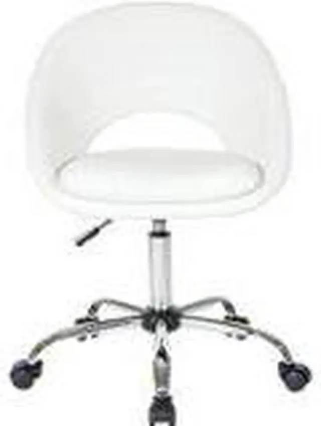 Alt view image 2 of 7 - AveSix Milo 5-Pointed Star Faux Leather Office Chair