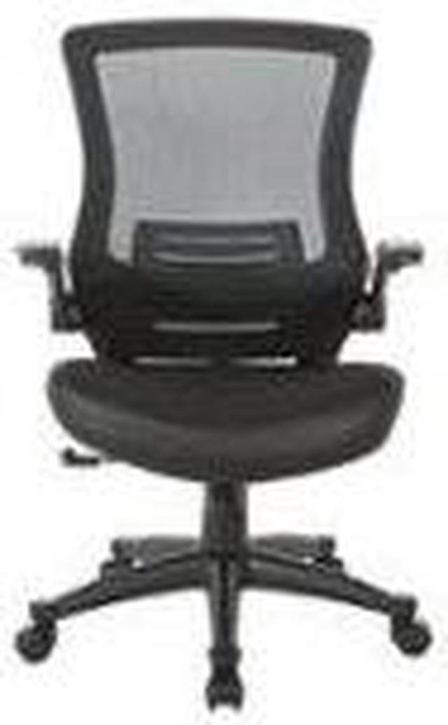 Alt view image 2 of 7 - Office Star Products Screen Back Manager's Chair in Faux Leather Seat w