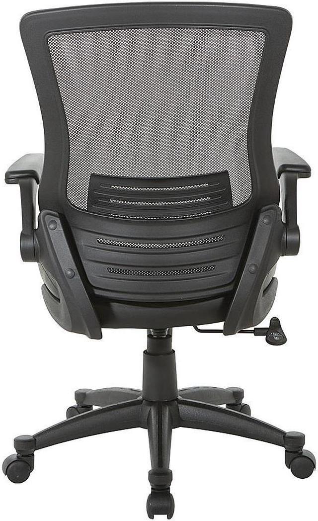 Alt view image 7 of 7 - Office Star Products Screen Back Manager's Chair in Faux Leather Seat w