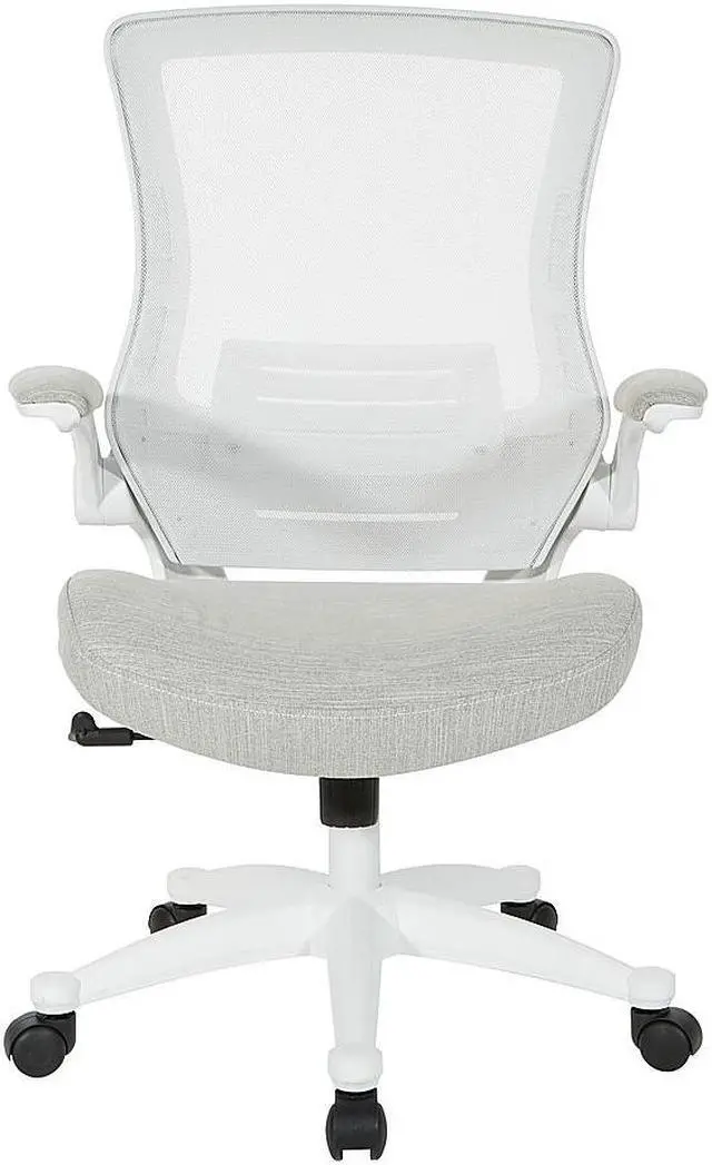 Main image of Office Star Products White Screen Back Manager's Chair in Fabric