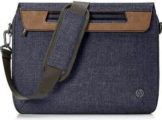 Alt view image 6 of 18 - HP PAV RECYCLED 14 NAVY BRIEF CASE CAN