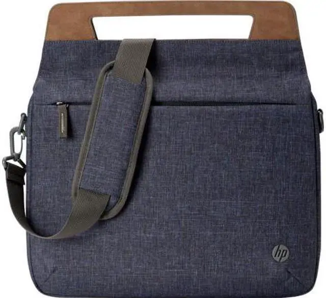 Alt view image 11 of 18 - HP PAV RECYCLED 14 NAVY BRIEF CASE CAN