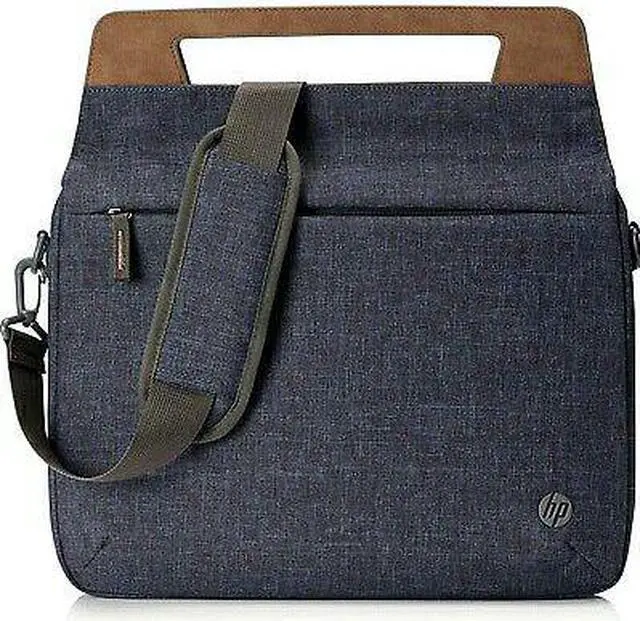 Alt view image 8 of 18 - HP PAV RECYCLED 14 NAVY BRIEF CASE CAN