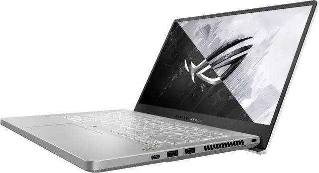 Alt view image 12 of 13 - ASUS - ROG Zephyrus 14" Gaming Laptop - AMD Ryzen 9 - 16GB Memory - NVIDIA GeForce RTX 3060 - 1TB SSD - Moonlight White - Moonlight White Notebook GA401QM-211.ZG14