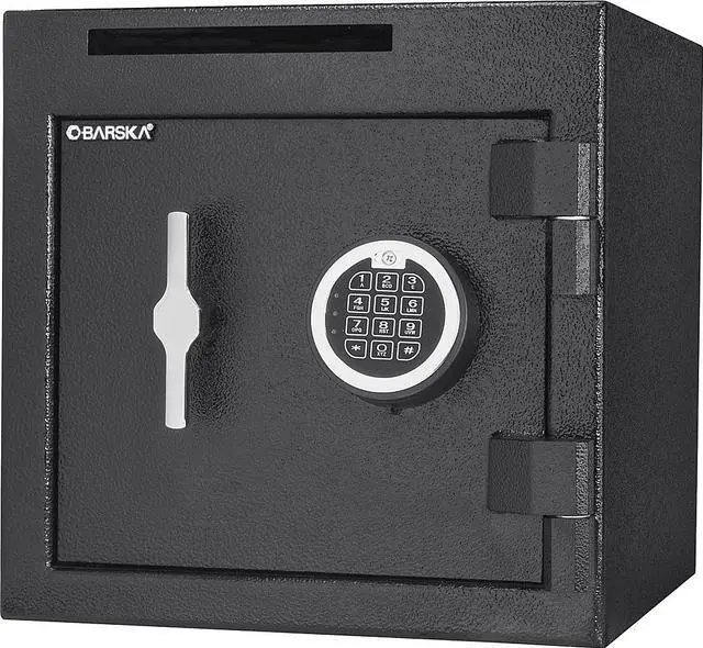Alt view image 3 of 12 - Barska 1.12 CUBIC FT SLOT KEYPAD DEPOSITORY SAFE AX13314