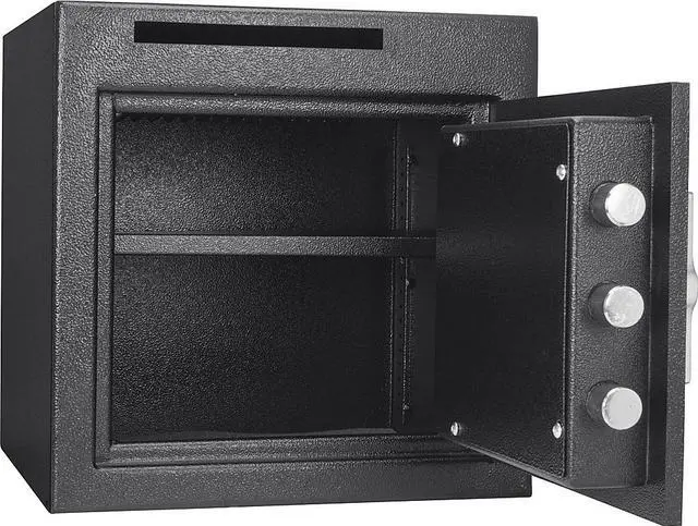 Alt view image 4 of 12 - Barska 1.12 CUBIC FT SLOT KEYPAD DEPOSITORY SAFE AX13314