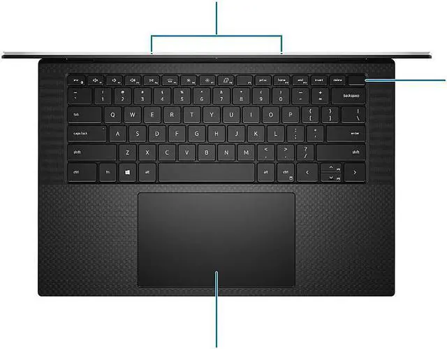 Alt view image 15 of 20 - Dell Precision 5000 5560 15.6" Mobile Workstation - Full HD Plus - 1920 x 1200 - Intel Core i7 (11th Gen) i7-11850H Octa-core (8 Core) 2.50 GHz - 32 GB RAM - 512 GB SSD - Aluminum Titan Gray - In