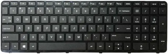 Alt view image 2 of 5 - Laptop Keyboard Frame replace For HP 15-f027ca 15-f033wm 15-f039wm 15-f048ca