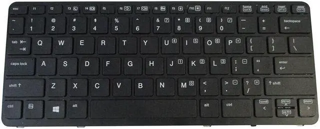 Main image of Keyboard for HP Elitebook 820 G1 820 G2 Laptops - Non-Backlit - No Pointer