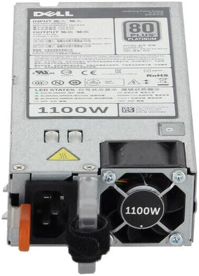 Alt view image 2 of 5 - Zell Replacement For Dell 1100W 80+ Platinum PSU (GYH9V)