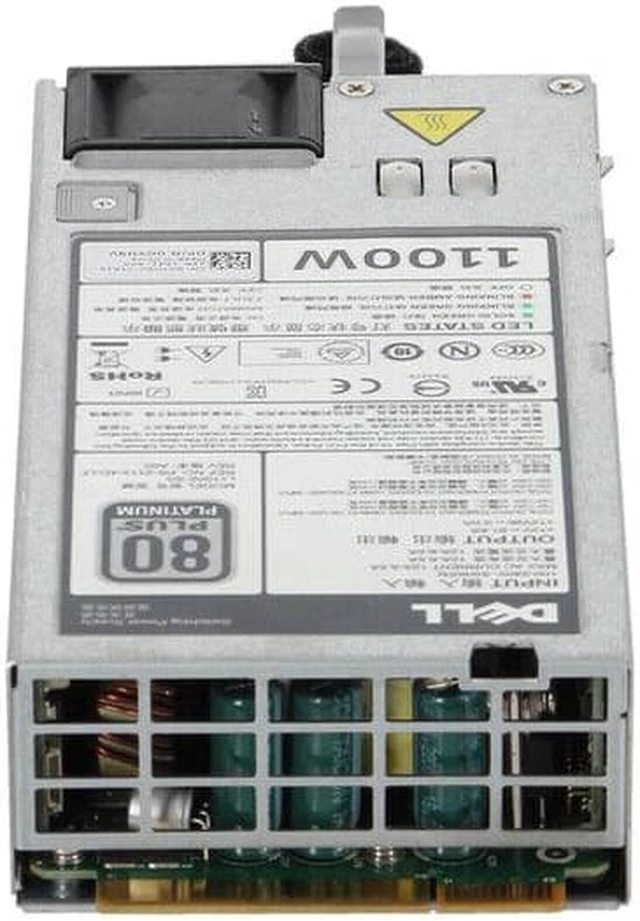 Alt view image 4 of 5 - Zell Replacement For Dell 1100W 80+ Platinum PSU (GYH9V)