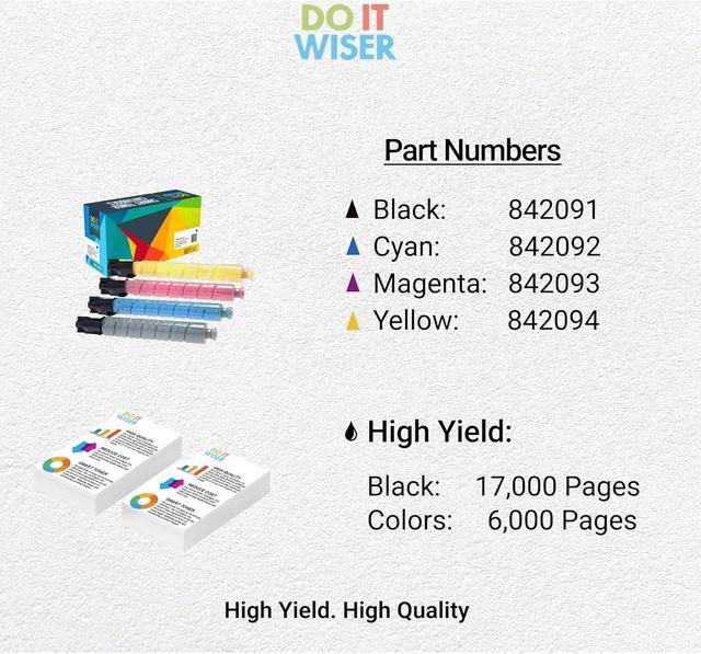 Zell Compatible Printer Toner Cartridge Replacement For Ricoh Mp