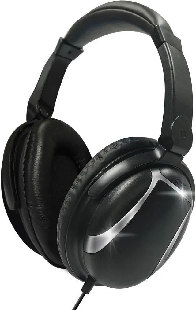 Main image of Maxell Headphone w/ microphone Bass 13 3"Wx6-2/5"Lx7-1/4"H BK 199840