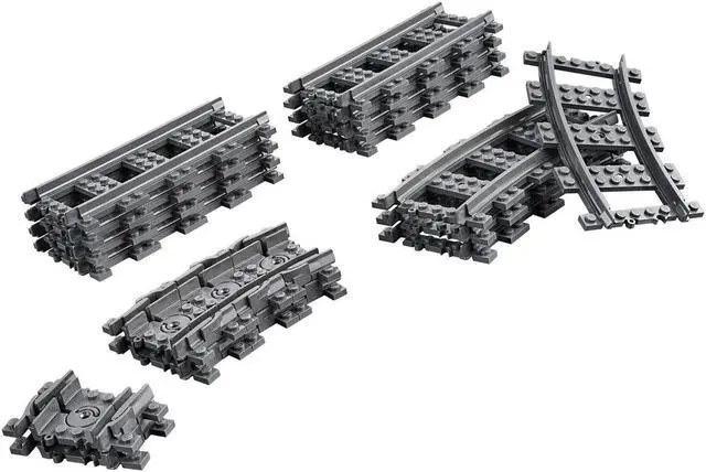 Alt view image 5 of 6 - LEGO City Tracks 60205 Building Kit (20 Piece)
