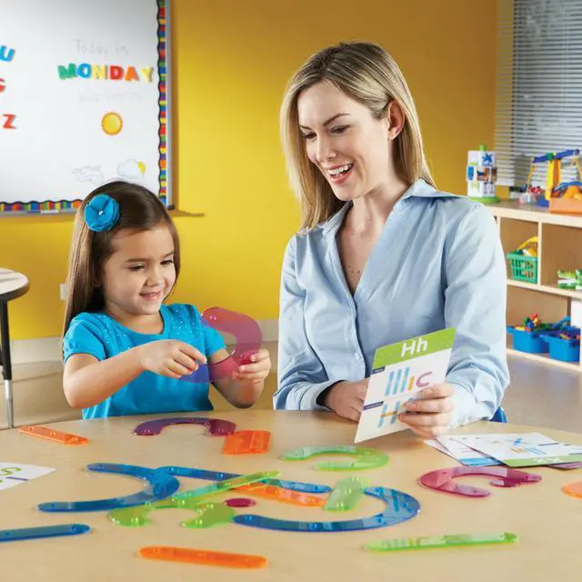 Alt view image 5 of 5 - Learning Resources LRN8555 Letter Construction Activity Set