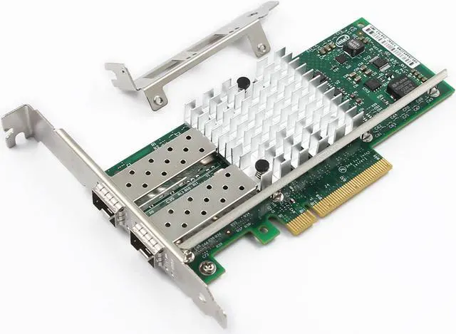 Alt view image 6 of 6 - X520-DA2 Intel 82599ES 10Gb/S PCl-E Dual Port E10G42BTDA Ethernet Server Adapter