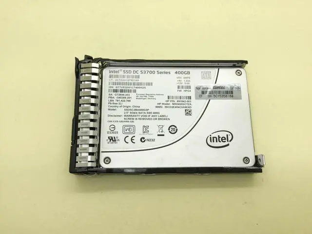 Alt view image 3 of 7 - 400GB 6G SATA 3.5-inch Multi Level Cell (MLC) SC Solid State Drives (SSD) (691842-003)