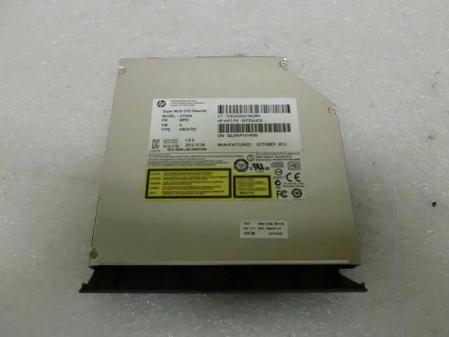 Main image of HP DVDRW CDRW  SATA Drive GT50N 657534-6C0 684329-001