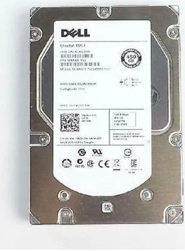 Alt view image 4 of 6 - Dell R749K-R 450GB 15000 RPM SAS 3Gb/s 3.5" Internal Hard Drive