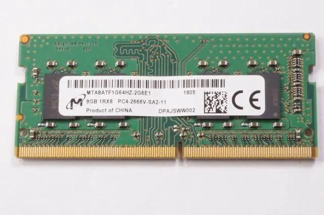 Main image of MTA8ATF1G64HZ-2G6E1 Micron 8gb Pc4-21300 Ddr4-2666mhz So-Dimm Memory
