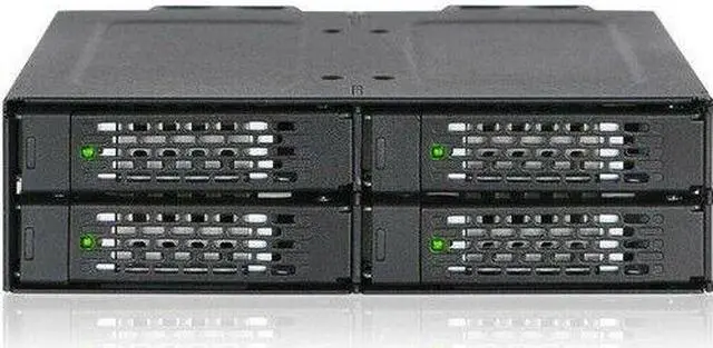 Main image of Icy Dock ToughArmor MB699VP-B Drive Enclosure for 5.25  U.2 (SFF-8639) - Mini-SA