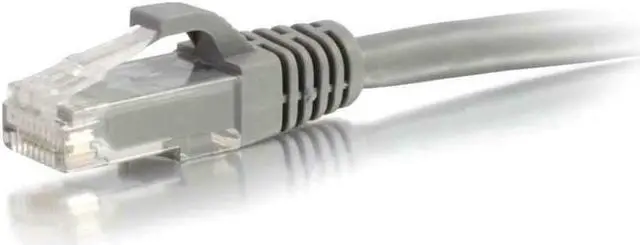 Alt view image 3 of 9 - C2G 14FT CAT6A SNAGLESS UNSHIELDED (UTP) NETWORK PATCH CABLE - GRAY