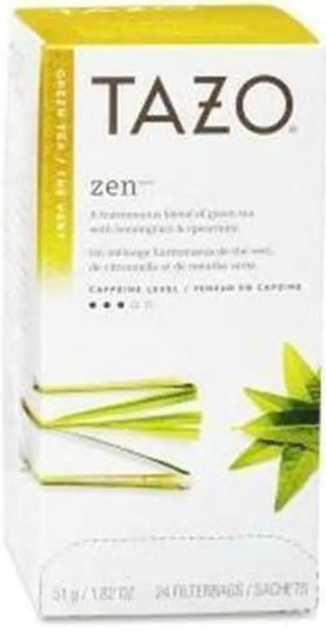 Alt view image 4 of 7 - Starbucks Tazo Zen Tea Green 24/BX 149900
