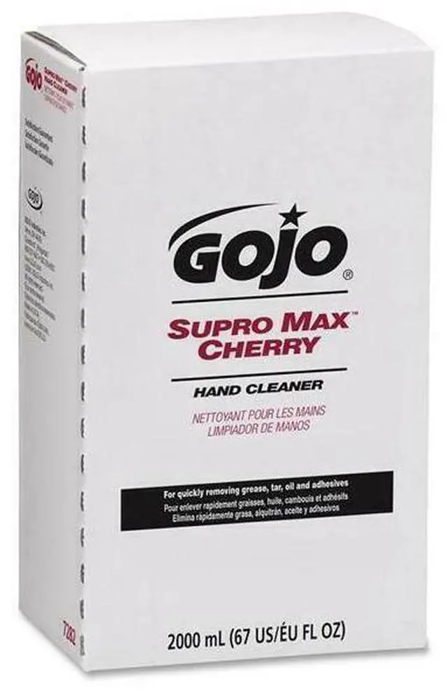 Alt view image 11 of 19 - GOJO® SUPRO MAX™ Cherry Hand Cleaner 2000 mL Refill for GOJO® PRO™ TDX™ Dispenser   1 each