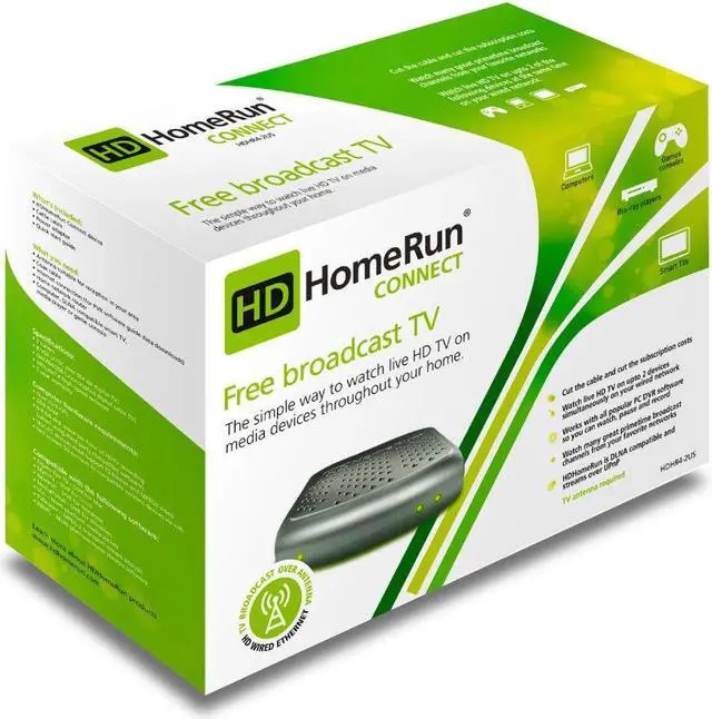 Alt view image 15 of 20 - SiliconDust HDHR4-2US HDHomeRun CONNECT 2-Tuner Streaming Media Player for Cord Cutters