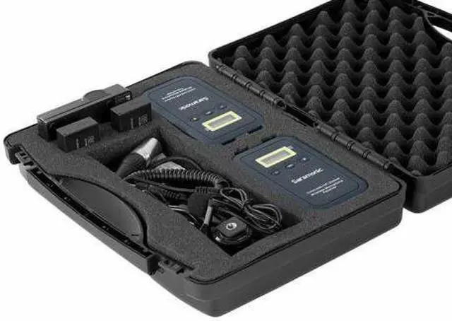 Alt view image 2 of 5 - Saramonic VmicLink5 5.8GHz Hi-Fi Wireless Lavalier Microphone System with Bodypack Transmitter & Portable Receiver - for DSLR Cameras, Camcorders, Recorders & Mixers (High Fidelity Audio Transfer)