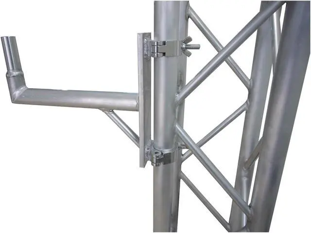 Alt view image 5 of 14 - ProX XT-SPMT Aluminum 14" Speaker Mount W-2 Clamps Up to 150 Lb Load