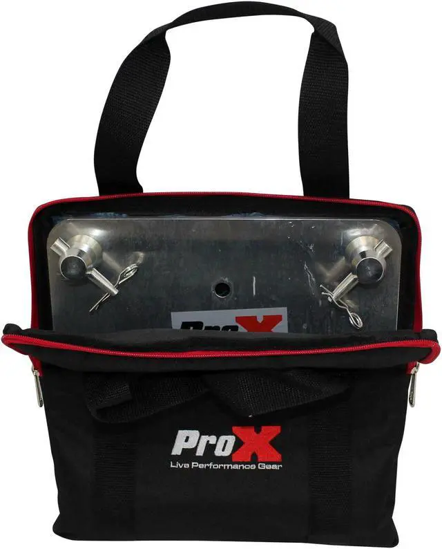 Alt view image 2 of 10 - ProX XB-BP12TB Padded Gig Bag Fits 1x 12x12 inch Truss Base Plate