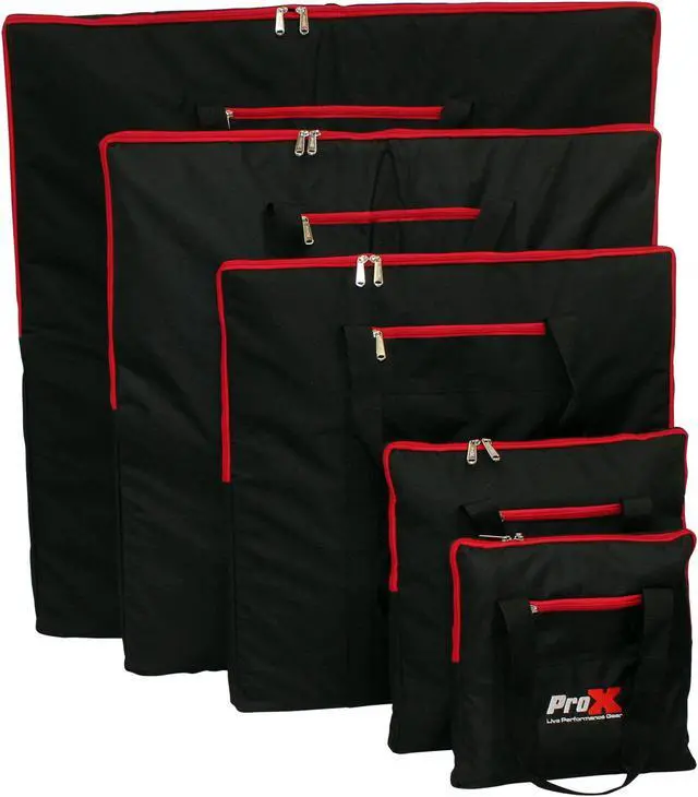 Alt view image 5 of 10 - ProX XB-BP12TB Padded Gig Bag Fits 1x 12x12 inch Truss Base Plate