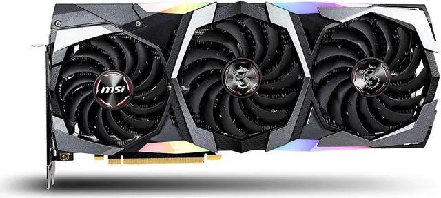 Main image of MSI GeForce RTX 2080 Super Gaming X Trio 8GB GDDR6 Gaming Graphic Card, Black