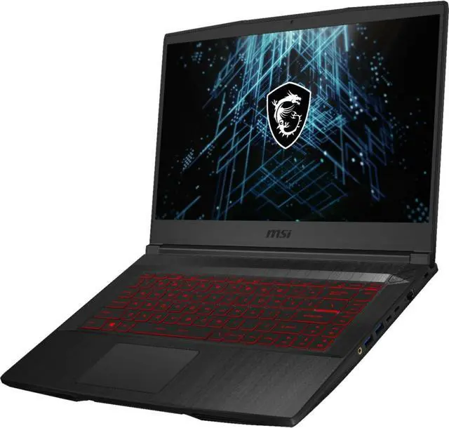 Alt view image 4 of 4 - MSI GF65 Thin 10UE-213 15.6" 8GB 512GB SSD Core™ i5-10500H 2.5GHz Win10H, Core Black