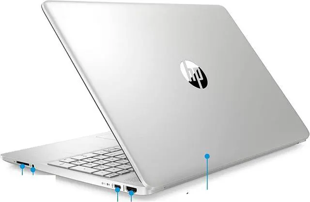 Alt view image 3 of 4 - HP 15-DY1036NR 15.6" 8GB 256GB SSD Core™ i5-1035G1 1.0GHz Win10H, Natural Silver