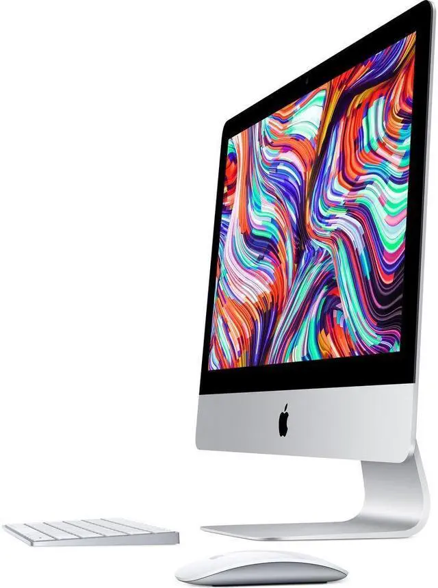 Alt view image 3 of 4 - Apple iMac MHK33LL/A 21.5" 8GB 256GB SSD Core™ i5-8500 3.0GHz macOS, Silver