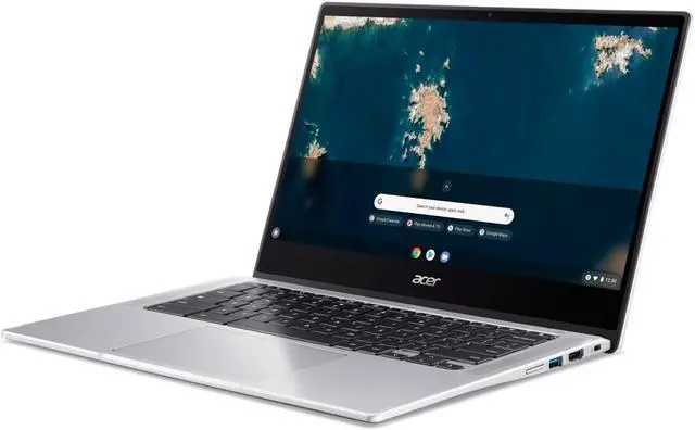 Alt view image 9 of 10 - Acer Chromebook Spin 314 Convertible Laptop | Intel Pentium Silver N6000 | 14" Full HD IPS Touch Display | 4GB LPDDR4X | 128GB eMMC | DTS Audio | Intel Wi-Fi 6 AX201 | Chrome OS | CP314-1HN-P5NE