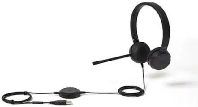 Alt view image 9 of 11 - UC-2000 Noise-Canceling Stereo Binaural Over-the-Head Headset NX55445